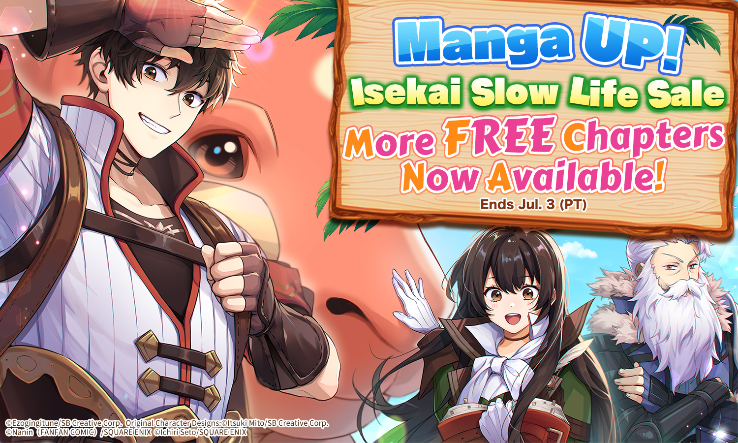 Manga UP! Isekai Slow Life Sale