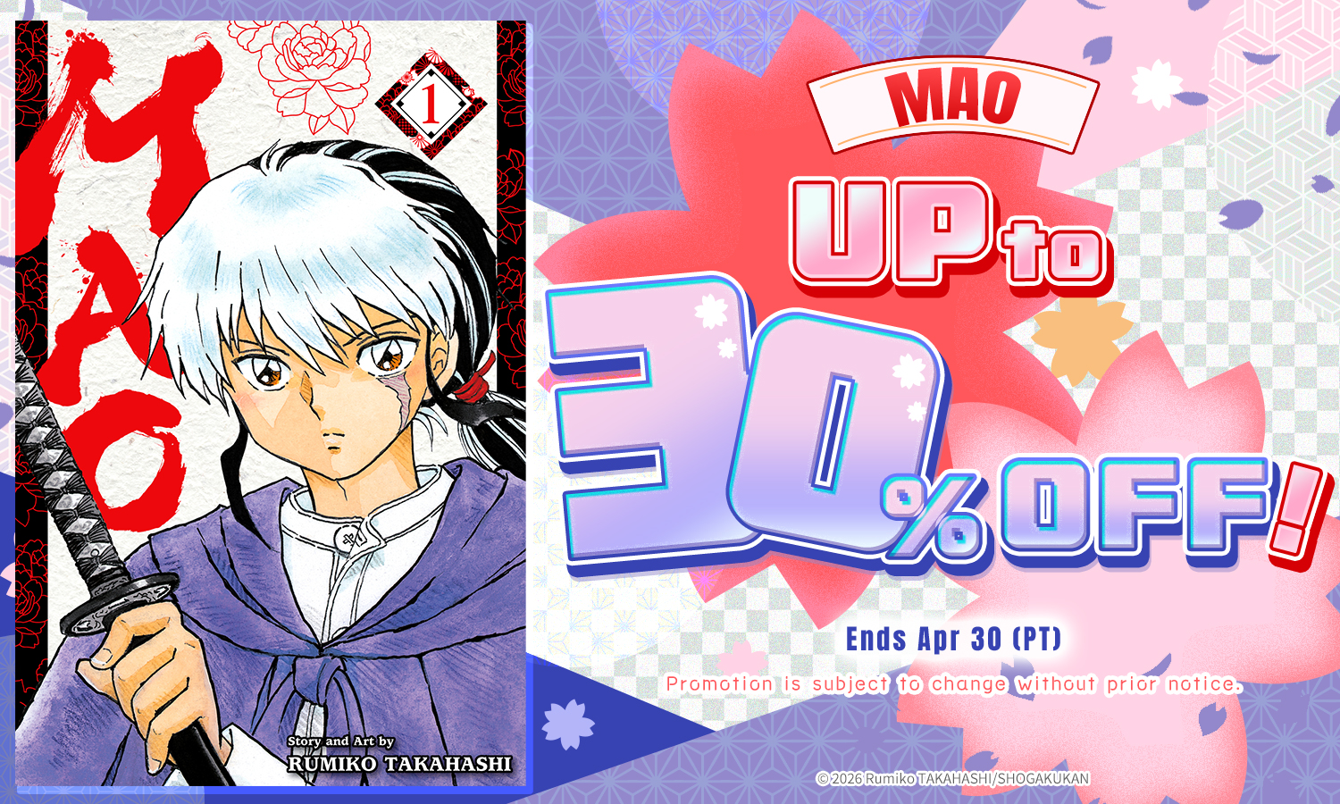 VIZ Media・Mao・up to 30%OFF