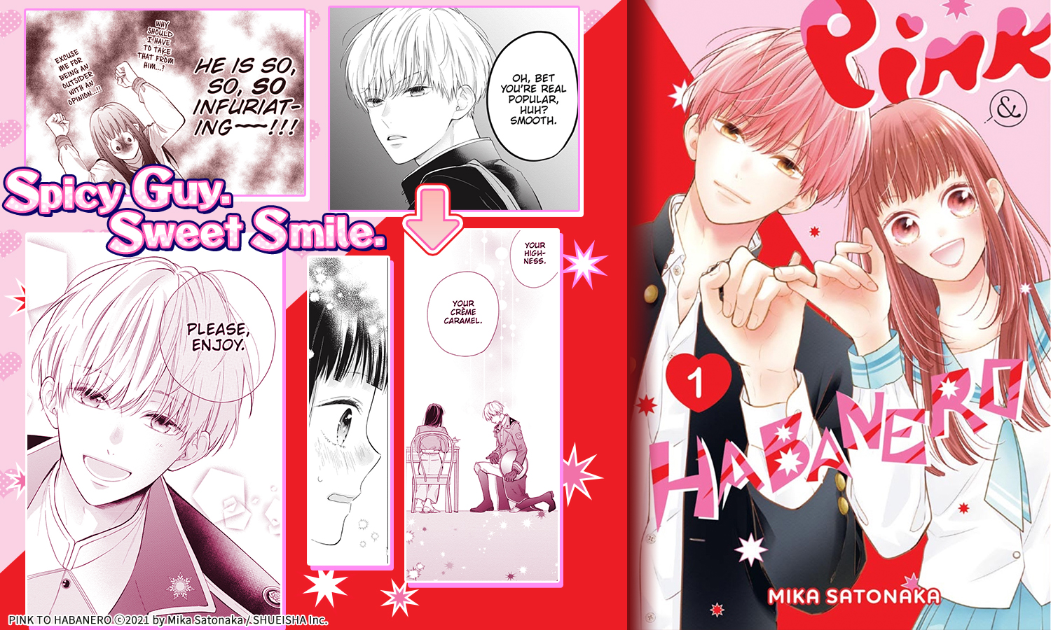 MANGA MIRAI,  Kodansha USA Publishing LLC Pink & Habanero