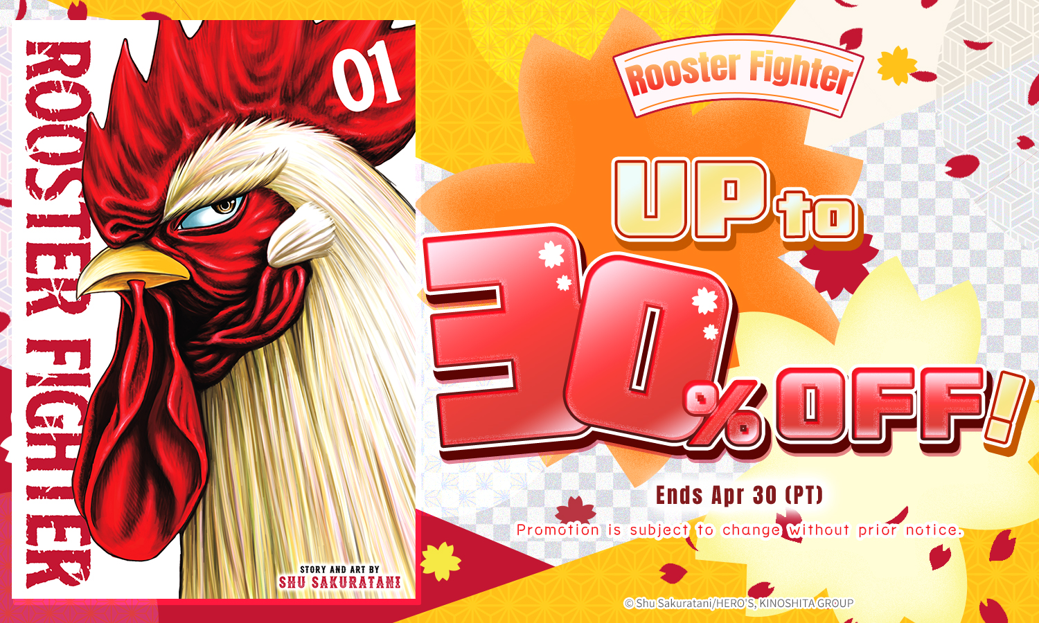 VIZ Media・Rooster Fighter・up to 30%OFF