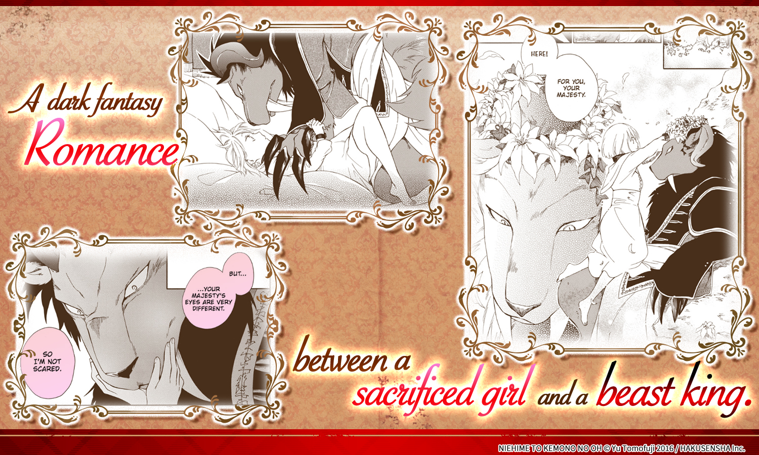 MANGA MIRAI,  Sacrificial Princess and the King of Beasts