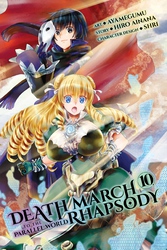 Cover of Death March to the Parallel World Rhapsody, Vol. 10 (manga)