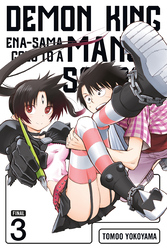 Cover of Demon King Ena-sama Goes to a Manga School, Vol. 3
