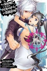 Cover of Is It Wrong to Try to Pick Up Girls in a Dungeon?, Vol. 10 (manga)