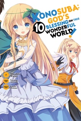 Cover of Konosuba: God's Blessing on This Wonderful World!, Vol. 10 (manga)
