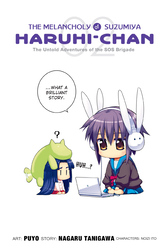 Cover of The Melancholy of Suzumiya Haruhi-chan, Vol. 2
