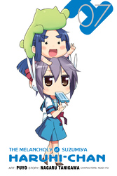 Cover of The Melancholy of Suzumiya Haruhi-chan, Vol. 7