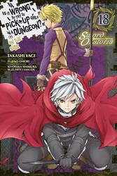 Cover of Is It Wrong to Try to Pick Up Girls in a Dungeon? On the Side: Sword Oratoria, Vol. 18 (manga)