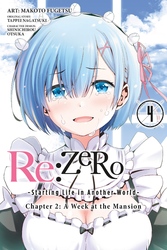 Cover of Re:ZERO -Starting Life in Another World-, Chapter 2: A Week at the Mansion, Vol. 4 (manga)