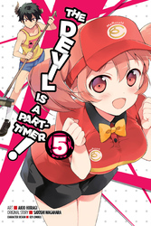 Cover of The Devil Is a Part-Timer!, Vol. 5 (manga)