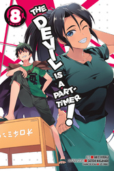 Cover of The Devil Is a Part-Timer!, Vol. 8 (manga)