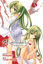Cover of Higurashi When They Cry: Eye Opening Arc, Vol. 3