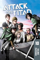Cover of Attack on Titan Volume 10