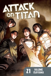 Cover of Attack on Titan Volume 21