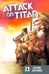 Cover of Attack on Titan Volume 23