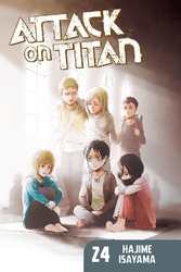 Cover of Attack on Titan Volume 24