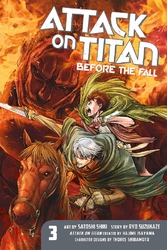 Cover of Attack on Titan: Before the Fall Volume 3