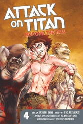 Cover of Attack on Titan: Before the Fall Volume 4