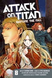 Cover of Attack on Titan: Before the Fall Volume 8