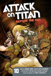 Cover of Attack on Titan: Before the Fall Volume 10