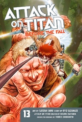 Cover of Attack on Titan: Before the Fall Volume 13