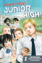 Cover of Attack on Titan: Junior High Volume 2