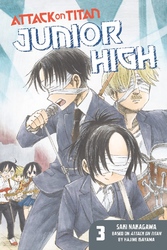Cover of Attack on Titan: Junior High Volume 3