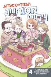 Cover of Attack on Titan: Junior High Volume 4