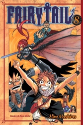 Cover of Fairy Tail Volume 8