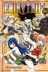 Cover of Fairy Tail Volume 56