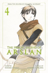 Cover of The Heroic Legend of Arslan Volume 4