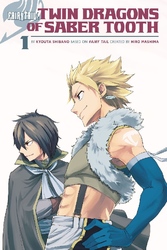 Cover of Fairy Tail: Twin Dragons of Saber Tooth Volume 1