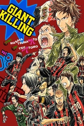 Cover of Giant Killing Volume 8