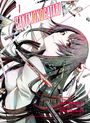 Cover of BAKEMONOGATARI (manga) Volume 1