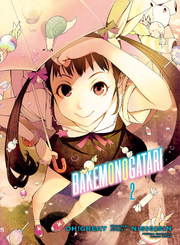 Cover of BAKEMONOGATARI (manga) Volume 2