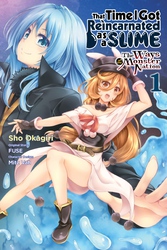 Cover of That Time I Got Reincarnated as a Slime, Vol. 1 (manga)