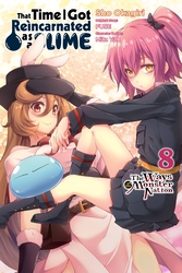 Cover of That Time I Got Reincarnated as a Slime, Vol. 8 (manga)