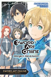 Cover of Sword Art Online: Project Alicization, Vol. 3 (manga)
