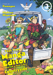 Cover of That Time the Manga Editor Started a New Life in the Countryside Volume 3
