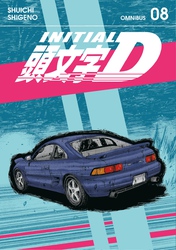 Cover of Initial D Omnibus Volume 8 (Vol. 15-16)