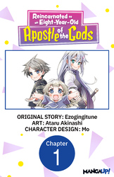 Cover of Reincarnated as an Eight-Year-Old Apostle of the Gods #001