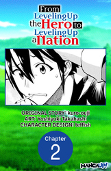 Cover of From Leveling Up the Hero to Leveling Up a Nation #002