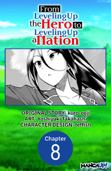 Cover of From Leveling Up the Hero to Leveling Up a Nation #008