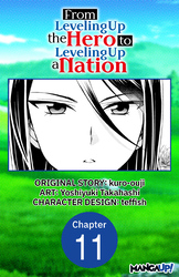 Cover of From Leveling Up the Hero to Leveling Up a Nation #011