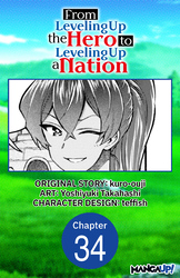 Cover of From Leveling Up the Hero to Leveling Up a Nation #034