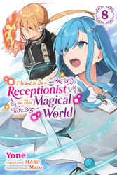 Cover of I Want to Be a Receptionist in This Magical World