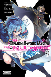 Cover of The Demon Sword Master of Excalibur Academy, Vol. 9 (manga)
