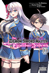 Cover of The Demon Sword Master of Excalibur Academy (manga)