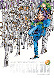 Cover of JoJo's Bizarre Adventure: Part 7--Steel Ball Run, Vol. 5