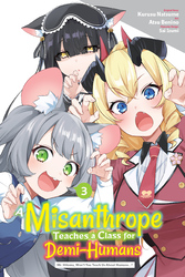 Cover of A Misanthrope Teaches a Class for Demi-Humans, Vol. 3 (manga)